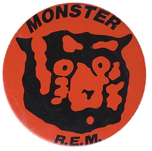 REM Monster Badge Japanese Promo memorabilia (199053) PROMO BADGE